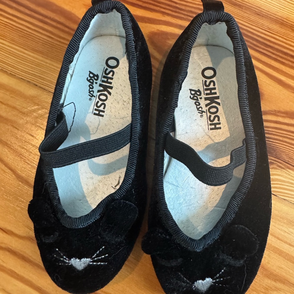 OshKosh B'gosh Black Cat Flats